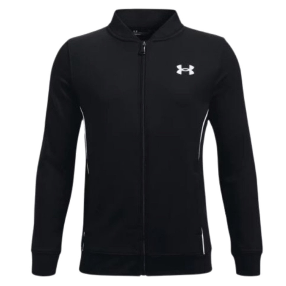 UNDER ARMOUR • Black Pennant Track Full Zip Jacket - Picture 1 of 4